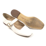 White MICHAELA Mary Jane Flats / SAM EDELMAN - Size 39