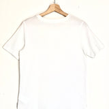 White Regular-fit Graphic Cotton Round Neck T-shirt / SCOTCH & SODA - Size XS