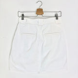 White SENTINA Pleated Denim Mini Skirt / IRO - Size 36