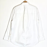 White Striped Cotton Shirt / BALENCIAGA - Size 38