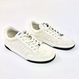 White Suede Perforated Calfskin CC Logo Sneakers - 22A Collection / CHANEL - Size 38