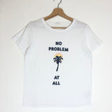 White The Lil Goodie Goodie Cotton Short Sleeves Tee / MOTHER - Size S