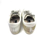 White/Gold SUPERSTAR Peacock Feather Embroidered Low-top Sneakers (Limited Edition) / GOLDEN GOOSE DELUXE - Size 41