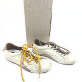 White/Gold TRUE-STAR Leather Low Top Sneakers / GOLDEN GOOSE - Size 37