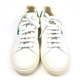 White/Green Canvas Low Top Sneakers / SPORTY & RICH X ADIDAS - Size 38.5