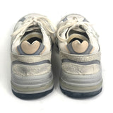 White/Silver Running Dad Suede and Net Sneakers - model DAD STAR / GOLDEN GOOSE - Size 38