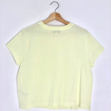 Yellow ADINE Organic Cotton T-shirt / AGOLDE - Size M