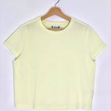 Yellow ADINE Organic Cotton T-shirt / AGOLDE - Size M