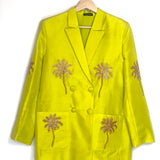 Yellow Embellished Jacket / SANAH YASIN - One Size