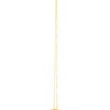 Yellow LE VANITY Leather Gold Chain Strap Crossbody Mini Bag / JACQUEMUS