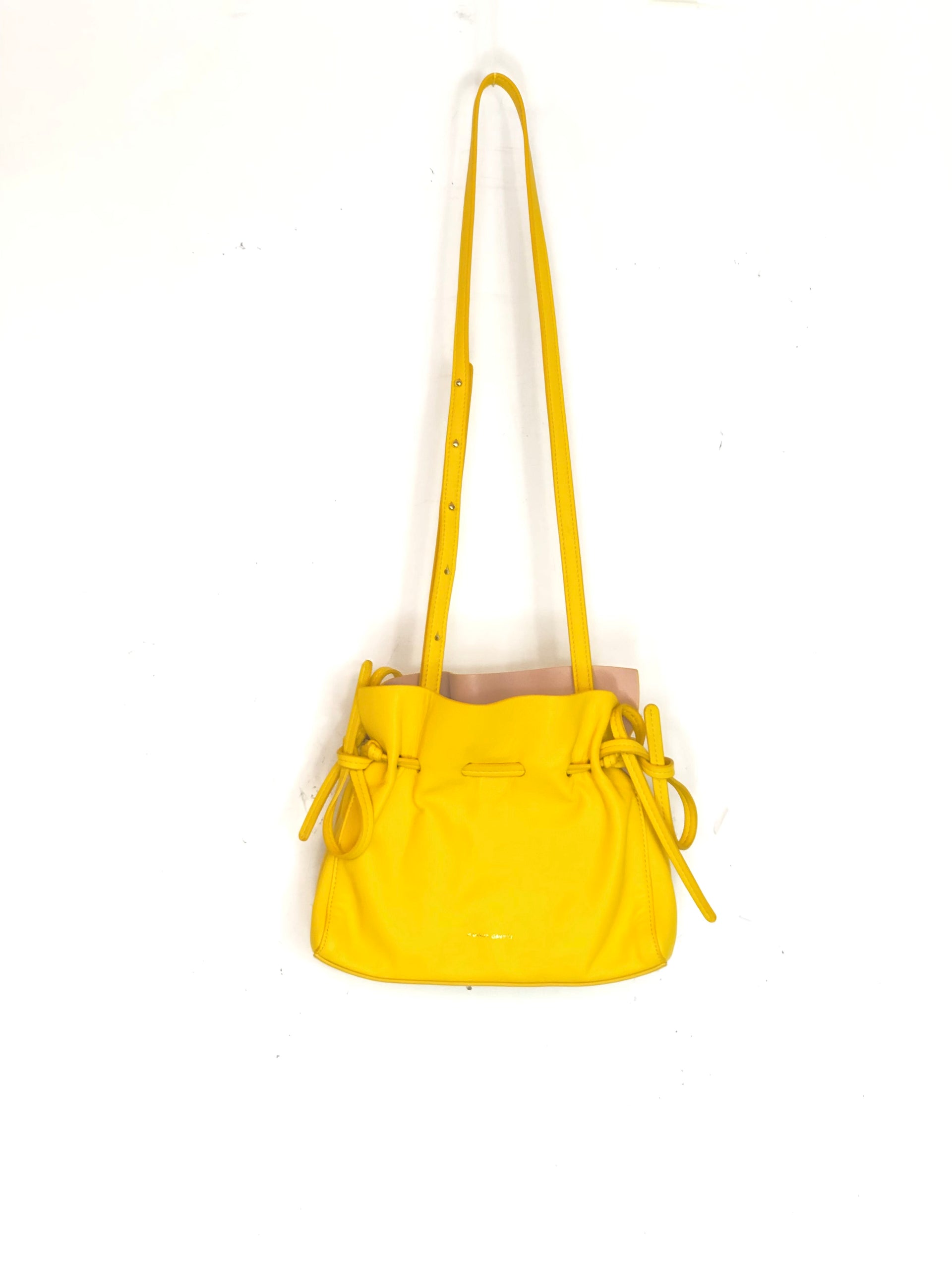Yellow PROTEA Soft Leather Shoulder Bag MANSUR GAVRIEL – La Suite