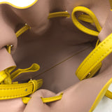 Yellow PROTEA Soft Leather Shoulder Bag / MANSUR GAVRIEL