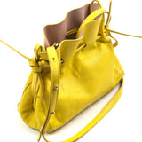 Yellow PROTEA Soft Leather Shoulder Bag / MANSUR GAVRIEL