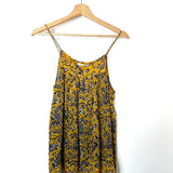 Yellow Silk Chiffon Print Top / ISABEL MARANT ETOILE - Size 38