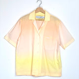 Yellow Sunny Shirt with Tailored Collar - model NEVADA / MARGAUX LONNBERG - Size 34